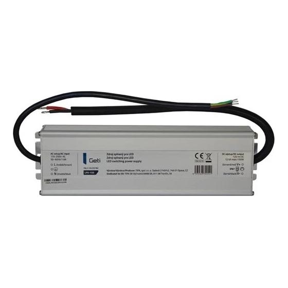 Zasilacz impulsowy do taśm LED 150W/12V IP67