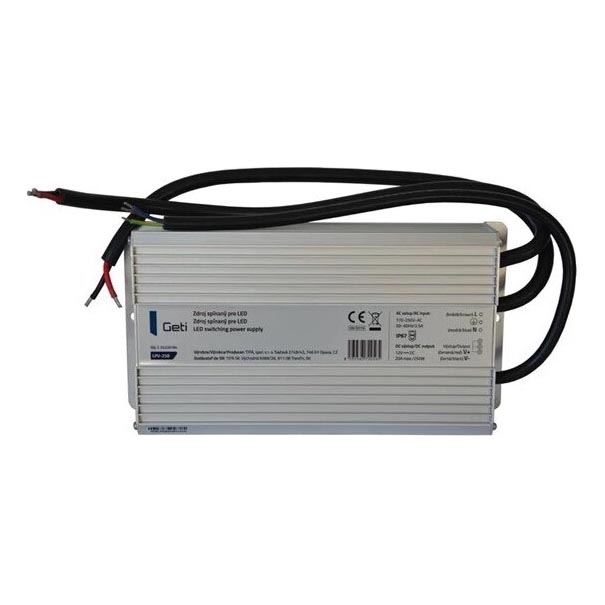 Zasilacz impulsowy do taśm LED 250W/12V IP67