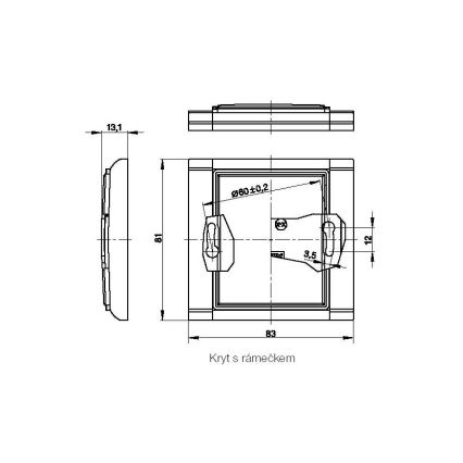 Zaślepki  ELEMENT K 3902E-A00001 03