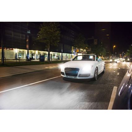 ZASTAW 2x Żarówka samochodowa Philips WHITEVISION 12342WHVSM H4 PX26d/60W/55W/12V