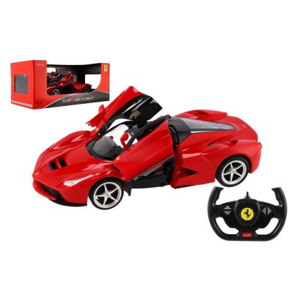 Zdalnie sterowany samochód Ferrari LaFerrari RASTAR, zasilanie 5xAA + 2xAA, czerwony