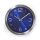 Zegar ścienny 1xAA/1,5V stal nierdzewna 30 cm niebieski