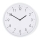 Zegar ścienny Ø 30,8 cm, zasilanie 1× AA, biały