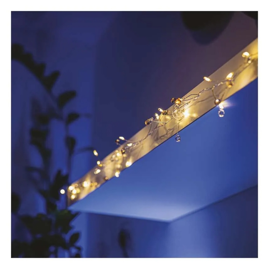 ZESTAW 10 szt. uchwytów do łańcuchów świątecznych