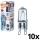 Zestaw 10 szt. żarówek do piekarnika HALOPIN G9/25W/230V 2700K - Osram