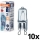 Zestaw 10 żarówek do piekarnika HALOPIN G9/40 W/230 V 2700 K - Osram