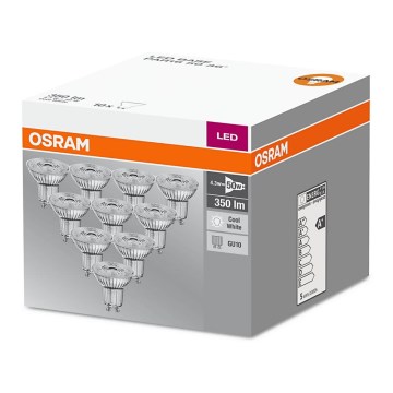 ZESTAW 10x LED Żarówka GU10/4,3W/230V 4000K - Osram