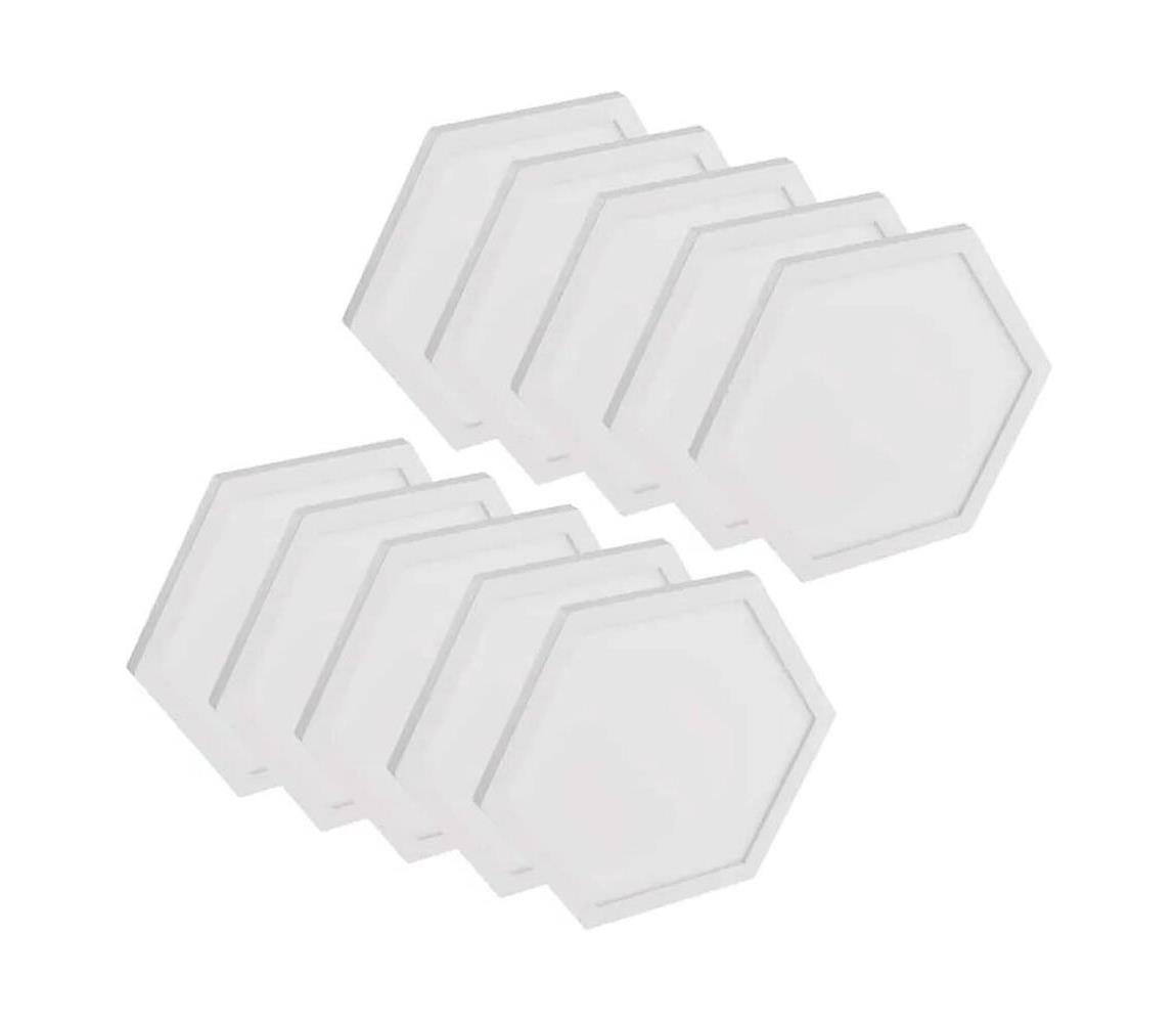 ZESTAW 10x RGBIC Ściemnialny panel LED/1,9W/230V Wi-Fi Tuya