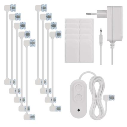 ZESTAW 10x RGBIC Ściemnialny panel LED/1,9W/230V Wi-Fi Tuya