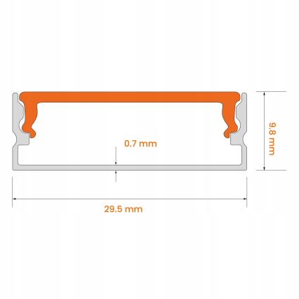 ZESTAW 1x taśma LED RGBW ściemnialna NEO LITE MUSIC LED/24W/230V 5 m IP65 Wi-Fi Tuya + 5x profil wpuszczany 1 m srebrny/biały + pilot zdalnego sterowania