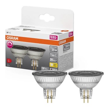 Zestaw 2 żarówek LED ściemnialnych MR16 GU5,3/5W/12V 2700K 36° CRI 90 - Osram