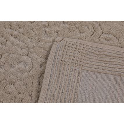 ZESTAW 2x Dywanik łazienkowy PIANTE 60/100 cm brązowy