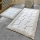 ZESTAW 2x Dywanik łazienkowy STONE 60/100 cm biały