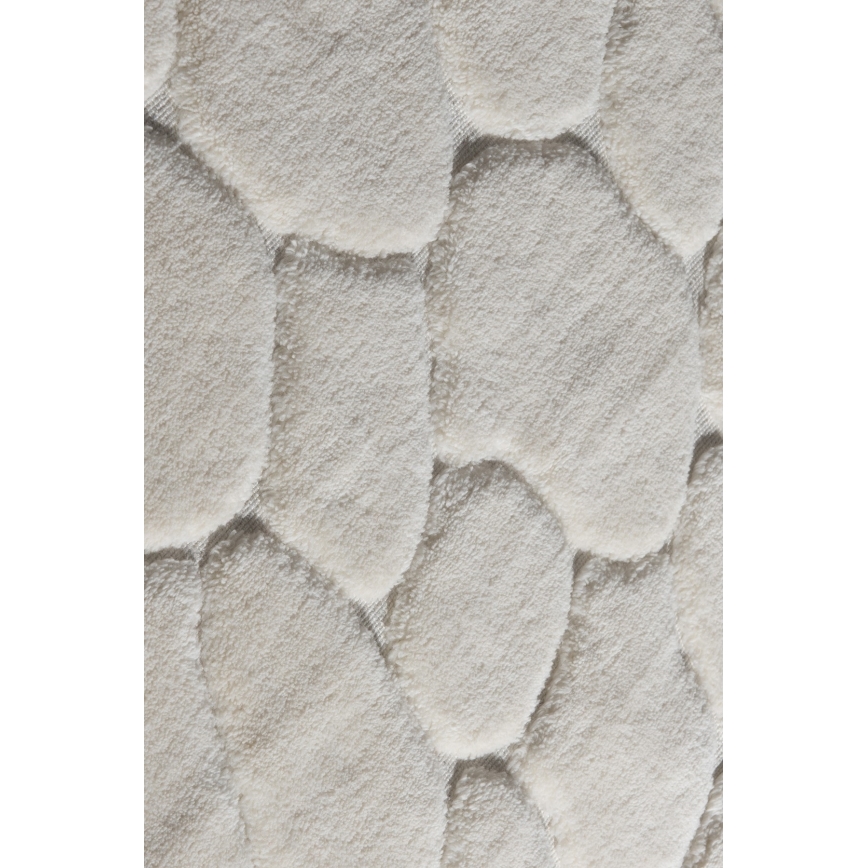 ZESTAW 2x dywaników łazienkowych LINO 60/100 cm kremowy