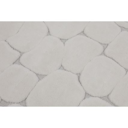 ZESTAW 2x dywaników łazienkowych LINO 60/100 cm kremowy