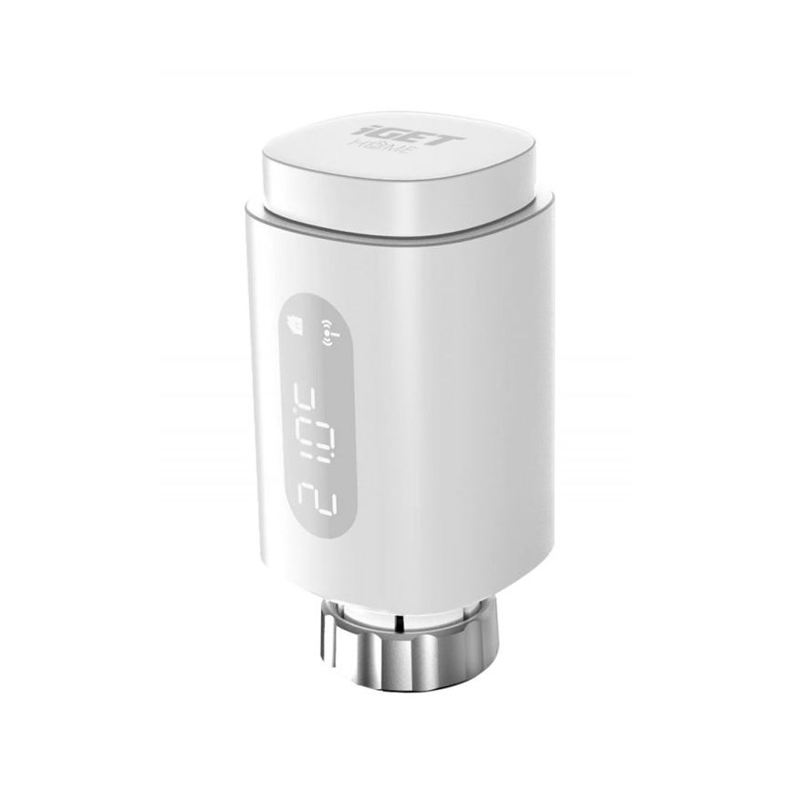 ZESTAW 2x Inteligentna głowica termostatyczna + inteligentna bramka GW1 Wi-Fi Zigbee