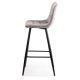 ZESTAW 2x Krzesło barowe HOKER 105x44 cm szary