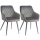 ZESTAW 2x Krzesło do jadalni RICO szary