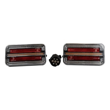 ZESTAW 2x LED Bezprzewodowe światło samochodowe LED/12-24V Wi-Fi IP67