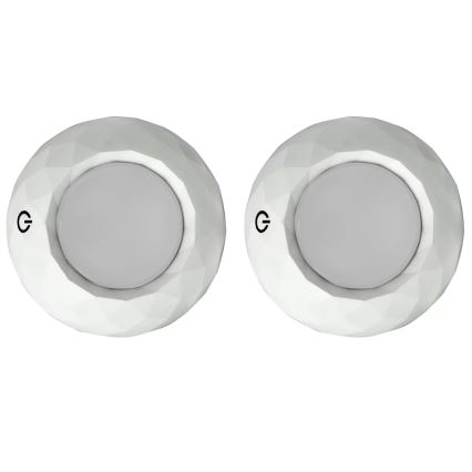 ZESTAW 2x LED Dotykowa lampa orientacyjna LED/4,5V/3xAAA
