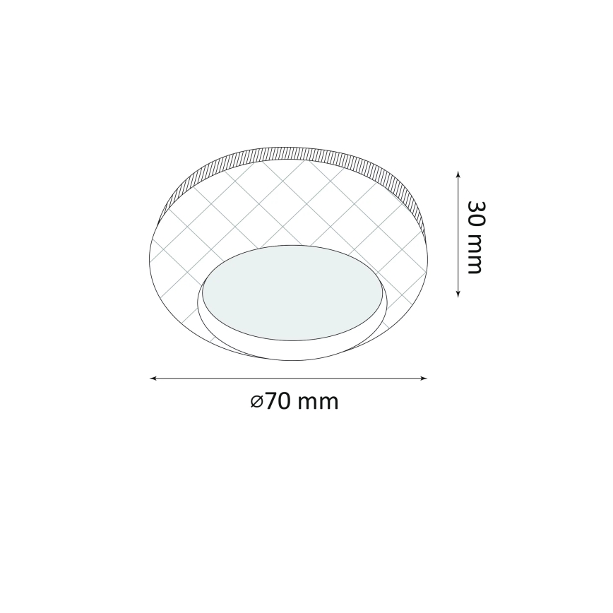 ZESTAW 2x LED Dotykowa lampa orientacyjna LED/4,5V/3xAAA
