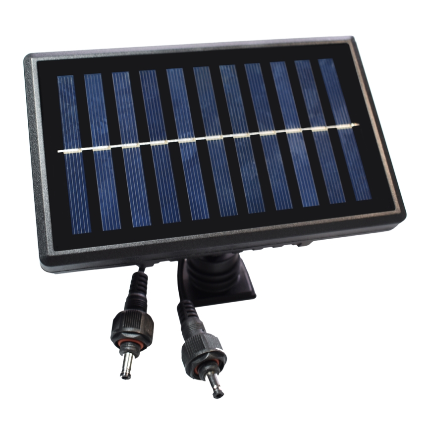 ZESTAW 2x LED Lampa solarna wisząca z czujnikiem zmierzchu LED/6W/3,7V 2000 mAh IP44 + pilot zdalnego sterowania