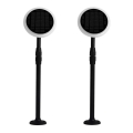 ZESTAW 2x LED Regulowana lampa solarna GARDEN LED/3W/5V 42-80 cm 4000K IP65 1000 mAh