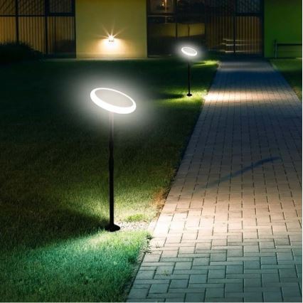 ZESTAW 2x LED Regulowana lampa solarna GARDEN LED/3W/5V 42-80 cm 4000K IP65 1000 mAh