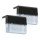 ZESTAW 2x LED RGB kinkiet solarny LED/1W/1,2V 3500K IP65 600 mAh