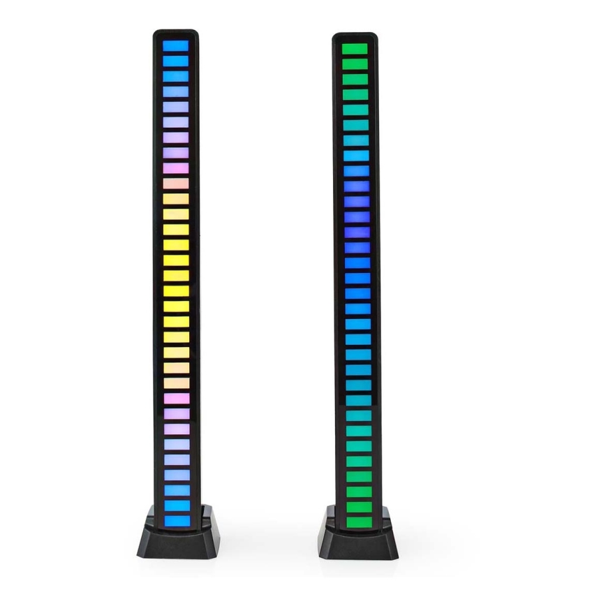 ZESTAW 2x LED RGB Ładowalna lampa biurkowa LED/250 mAh