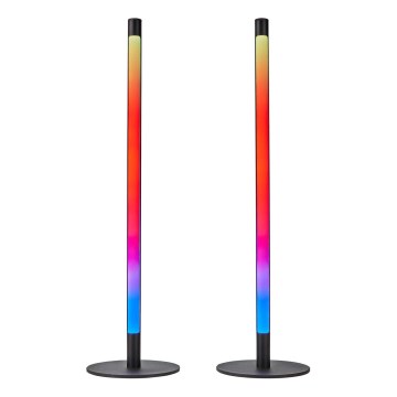 ZESTAW 2x LED RGBIC Regulowana lampa stołowa SmartLife LED/36W/230V 55 cm 2700-6500K Wi-Fi Tuya + pilot zdalnego sterowania