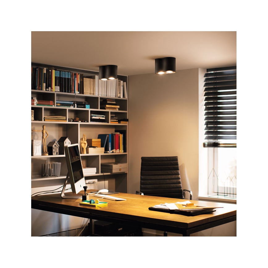 ZESTAW 2x LED Żarówka ściemnialna Philips HUE WHITE AMBIANCE 1xGU10/5,5W/230V