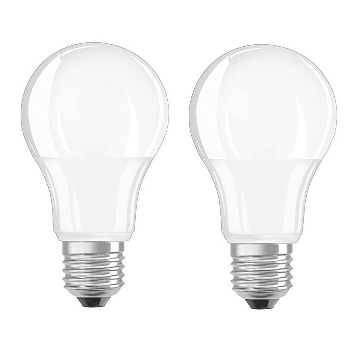 ZESTAW 2x LED Żarówka A60 E27/8,5W/230V 2700K