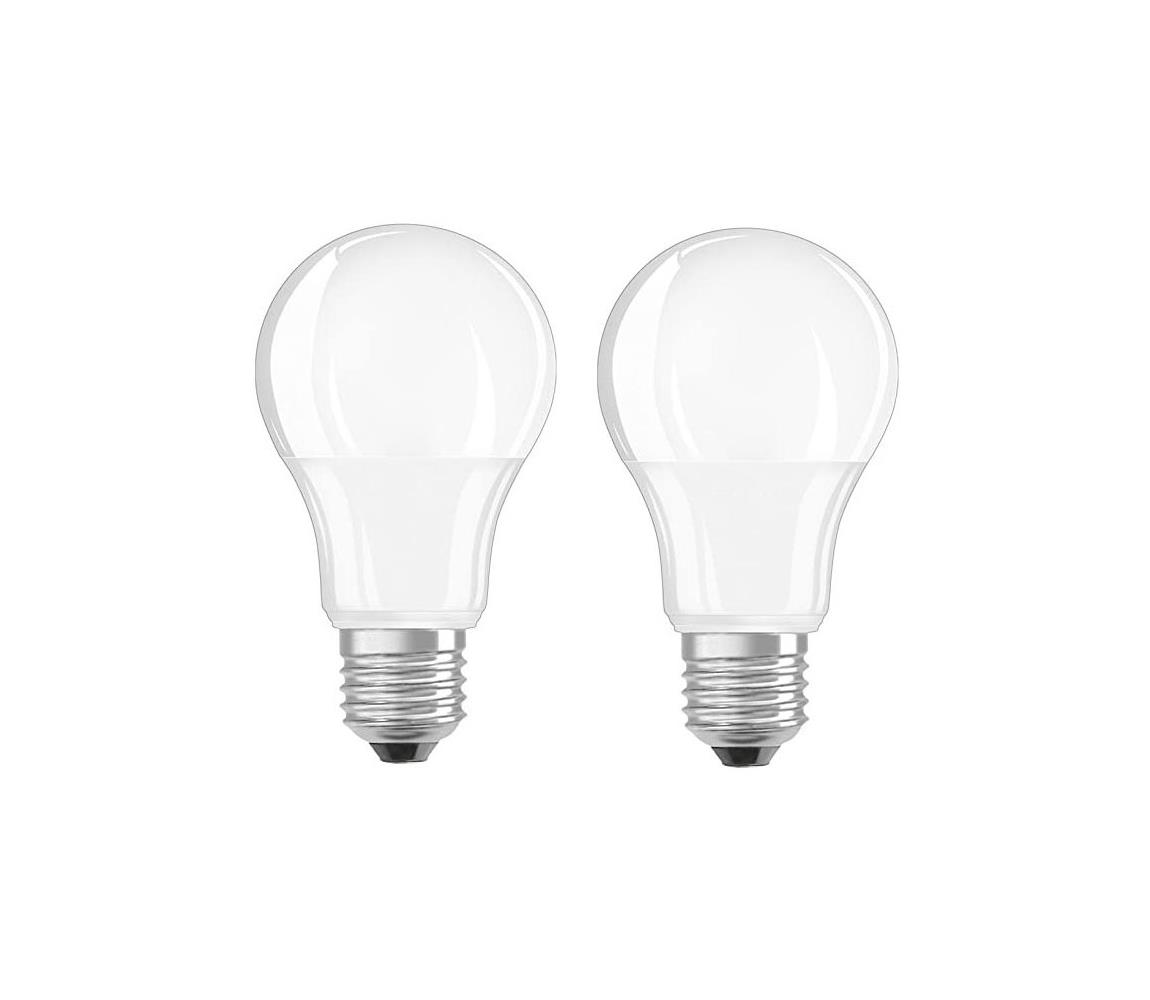 ZESTAW 2x LED Żarówka A60 E27/8,5W/230V 2700K