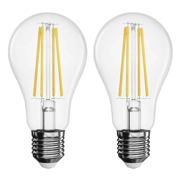 ZESTAW 2x LED Żarówka FILAMENT A60 E27/5,9W/230V 2700K