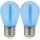 ZESTAW 2x LED Żarówka PARTY E27/0,3W/36V niebieski