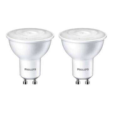 ZESTAW 2x LED żarówka Philips GU10/2W/230V