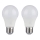 ZESTAW 2x LED Żarówka ściemnialna A60 E27/9W/230V 4000K
