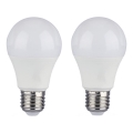 ZESTAW 2x LED Żarówka ściemnialna A60 E27/9W/230V 6400K