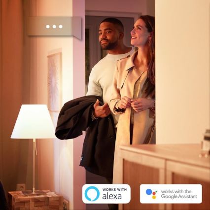 ZESTAW 2x LED Żarówka ściemnialna Philips HUE WHITE E27/9W/230V
