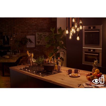 ZESTAW 2x LED Żarówka ściemnialna VINTAGE Philips ST64 E27/4,2W/230V 2200K