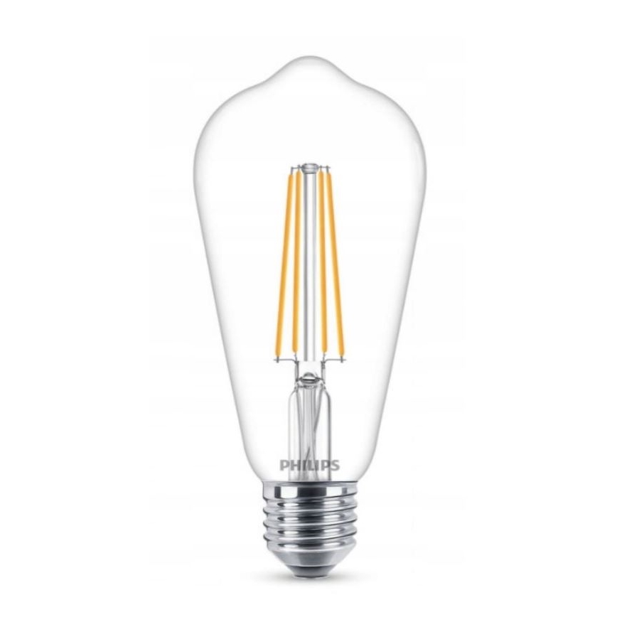 ZESTAW 2x LED Żarówka VINTAGE Philips ST64 E27/4,3W/230V 2700K