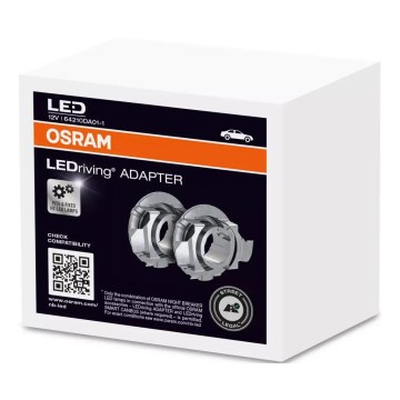 ZESTAW 2x LEDriving Adapter H7 - Osram