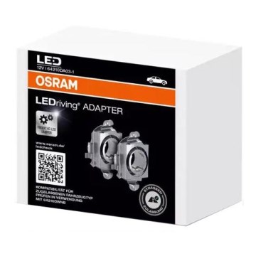 ZESTAW 2x LEDriving Adapter H7 - Osram
