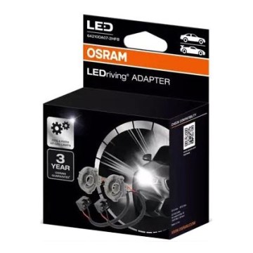 ZESTAW 2x LEDriving Adapter H7 - Osram