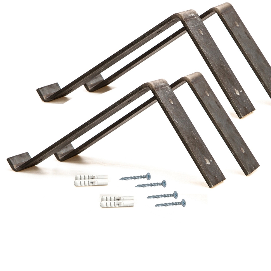 ZESTAW 2x Półka ścienna świerk