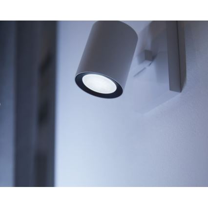Zestaw 2x ściemnialne żarówki LED Philips Hue White Ambiance GU10/4,2W/230V 2200-6500K + Hue Bridge