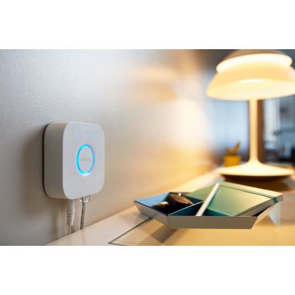 Zestaw 2x ściemnialne żarówki LED Philips Hue White Ambiance GU10/4,2W/230V 2200-6500K + Hue Bridge