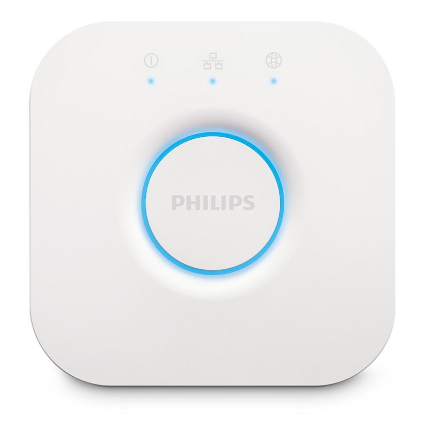 Zestaw 2x ściemnialne żarówki LED Philips Hue White Ambiance GU10/4,2W/230V 2200-6500K + Hue Bridge