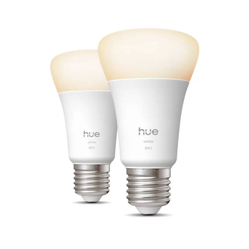 Zestaw 2x ściemnialne żarówki LED Philips Hue WHITE E27/7W/230V 2700K